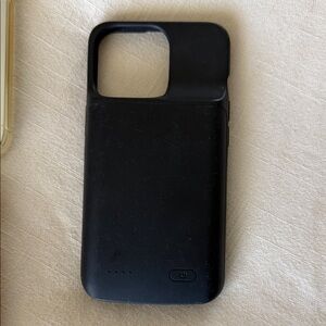 Black Phone Battery Case - Portable Power Case